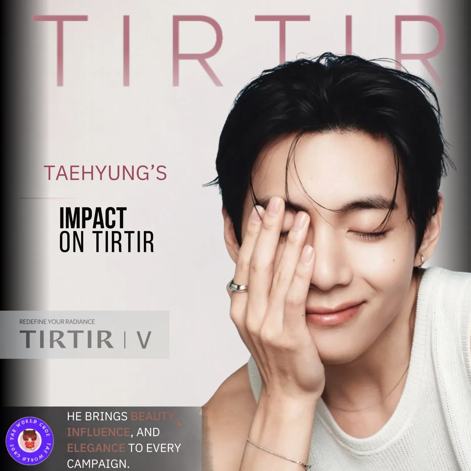 Behind-the-scenes cut of Kim Taehyung (V)
