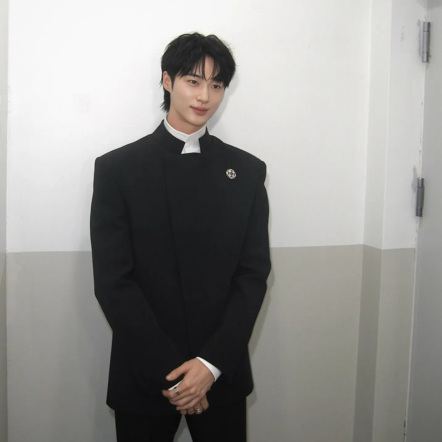 Recent activity shot of Byeon Wooseok