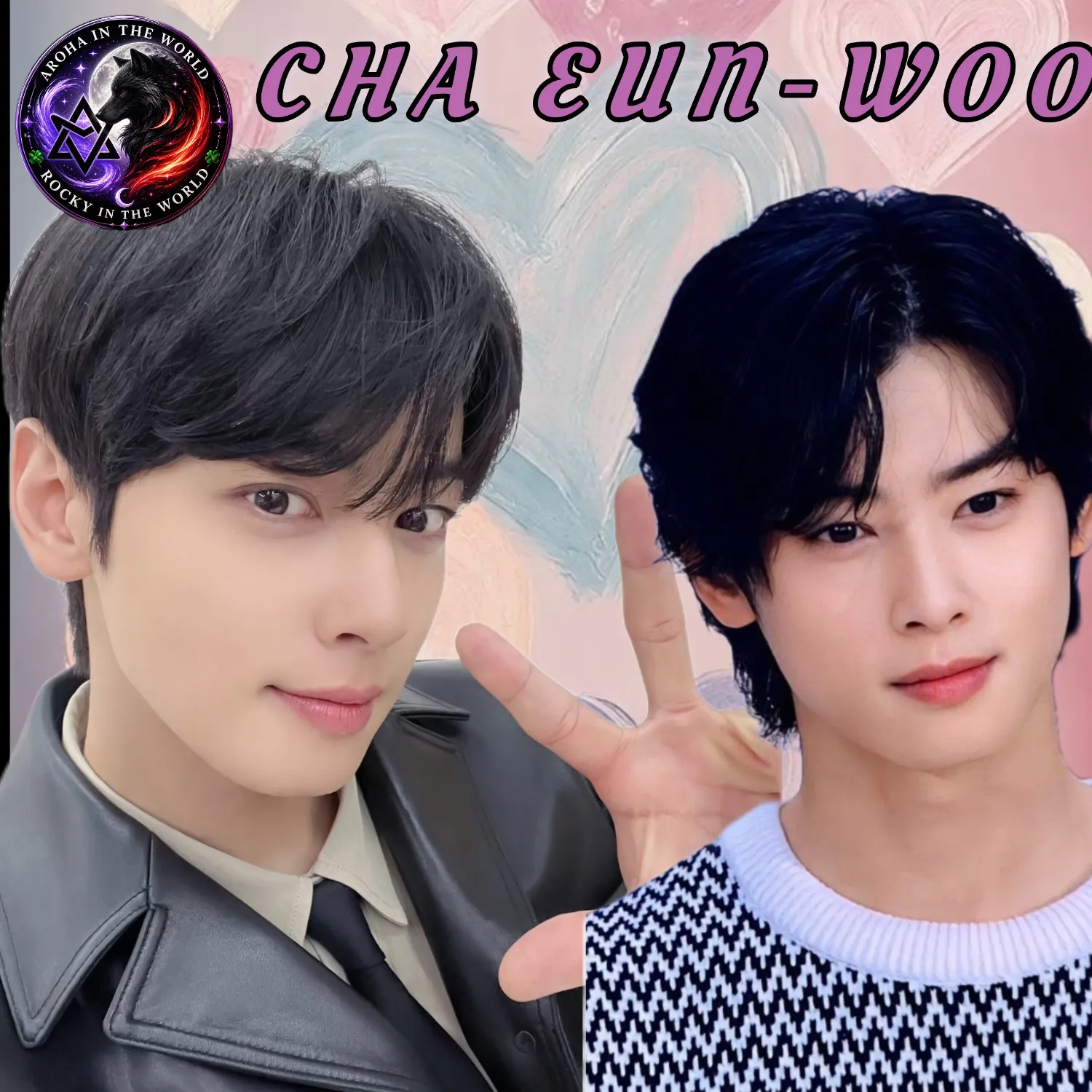 Behind-the-scenes cut of Cha Eunwoo