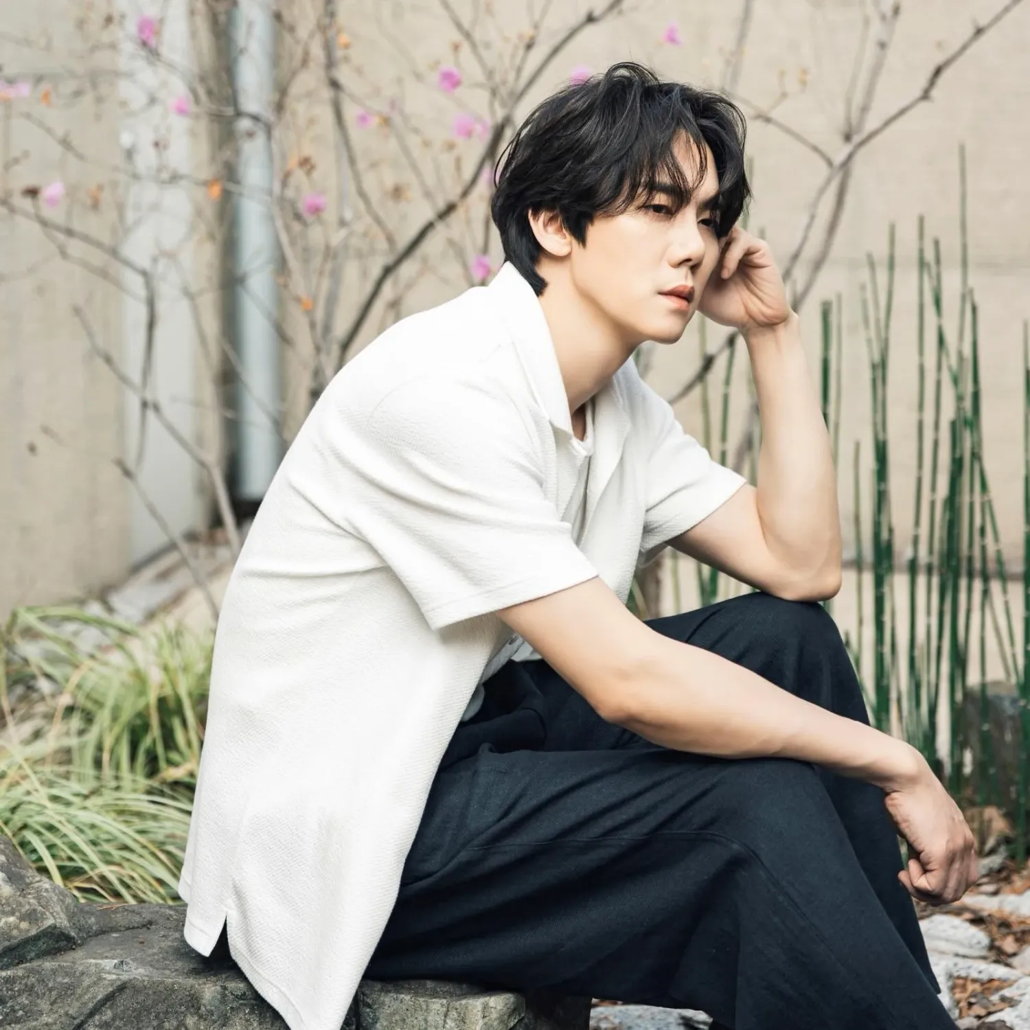 Behind-the-scenes cut of Yoo Yeonseok