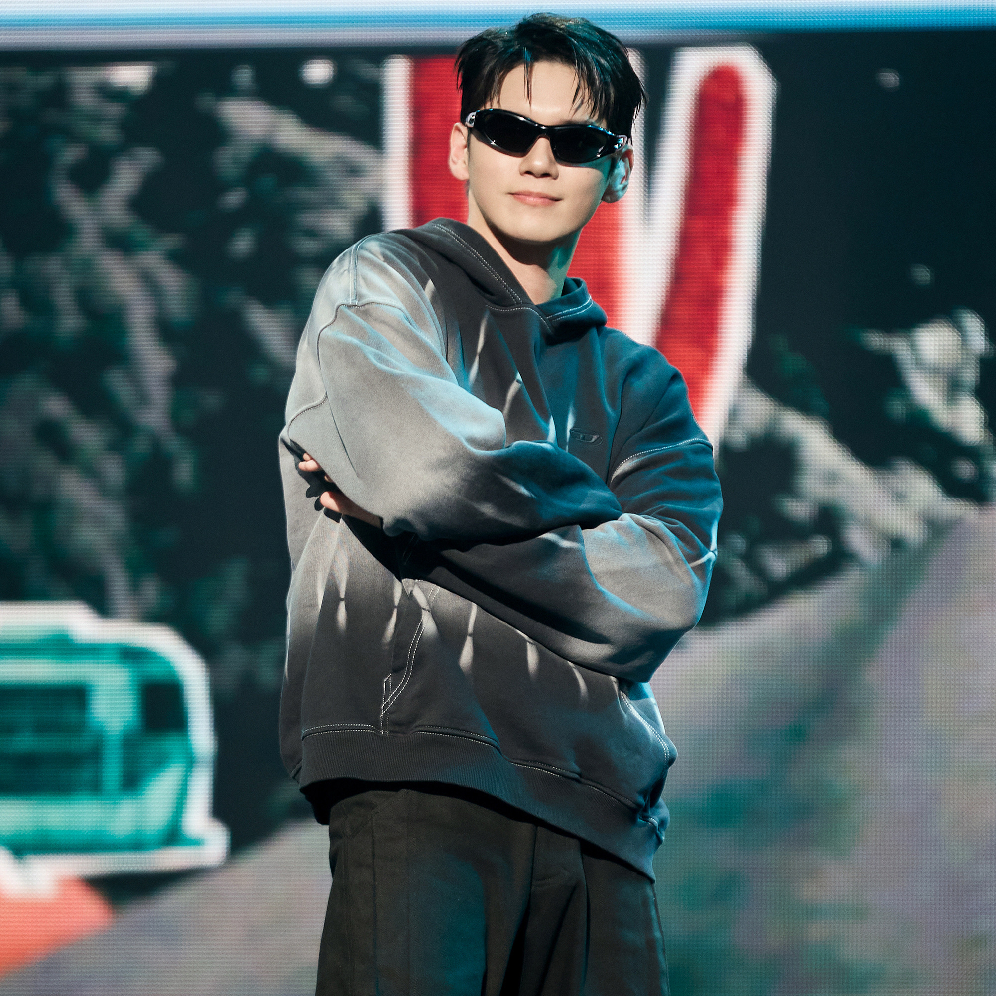 A moment captured by a fan of Ong Seongwu