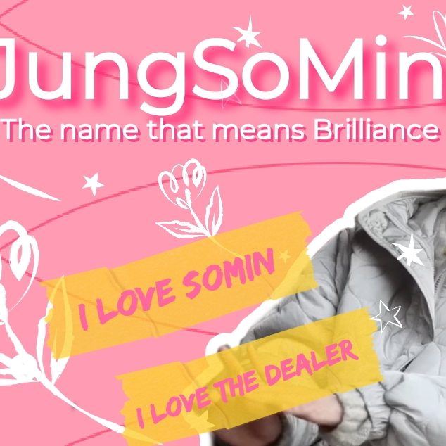 Behind-the-scenes cut of Jung Somin