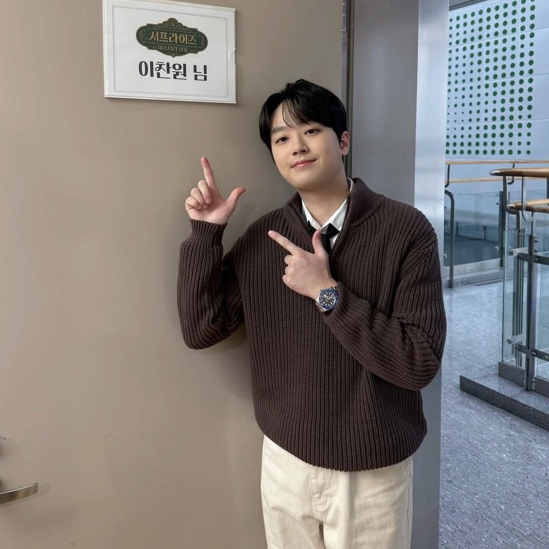 粉絲拍下的李燦元瞬間