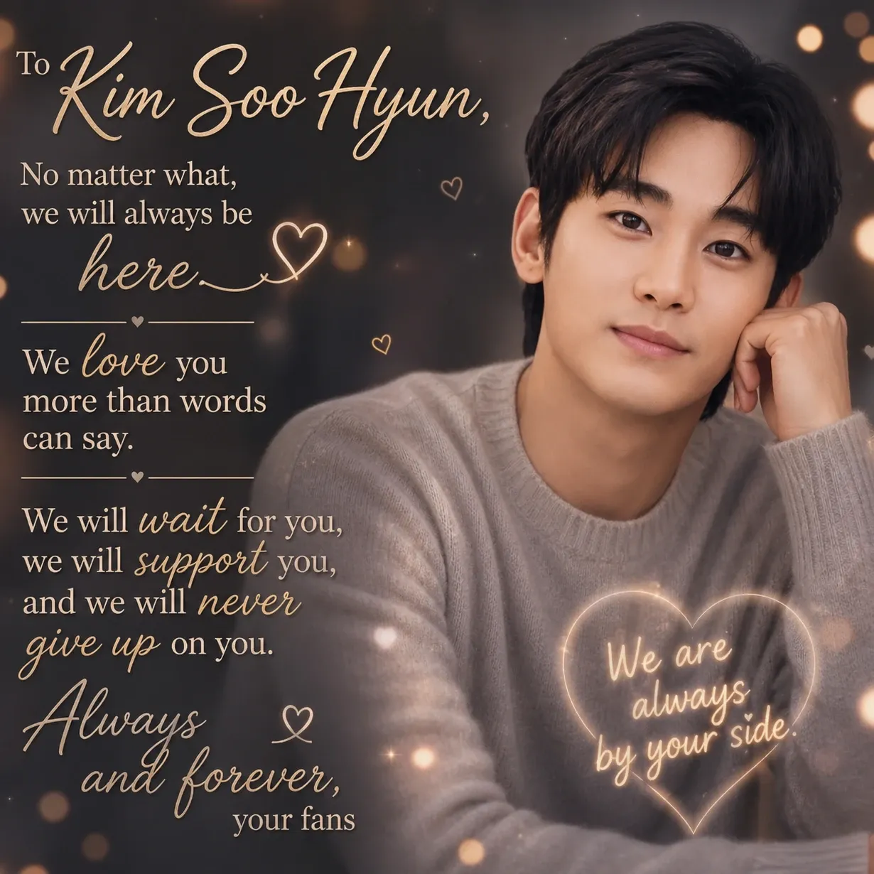 Recent activity shot of Kim Soohyun