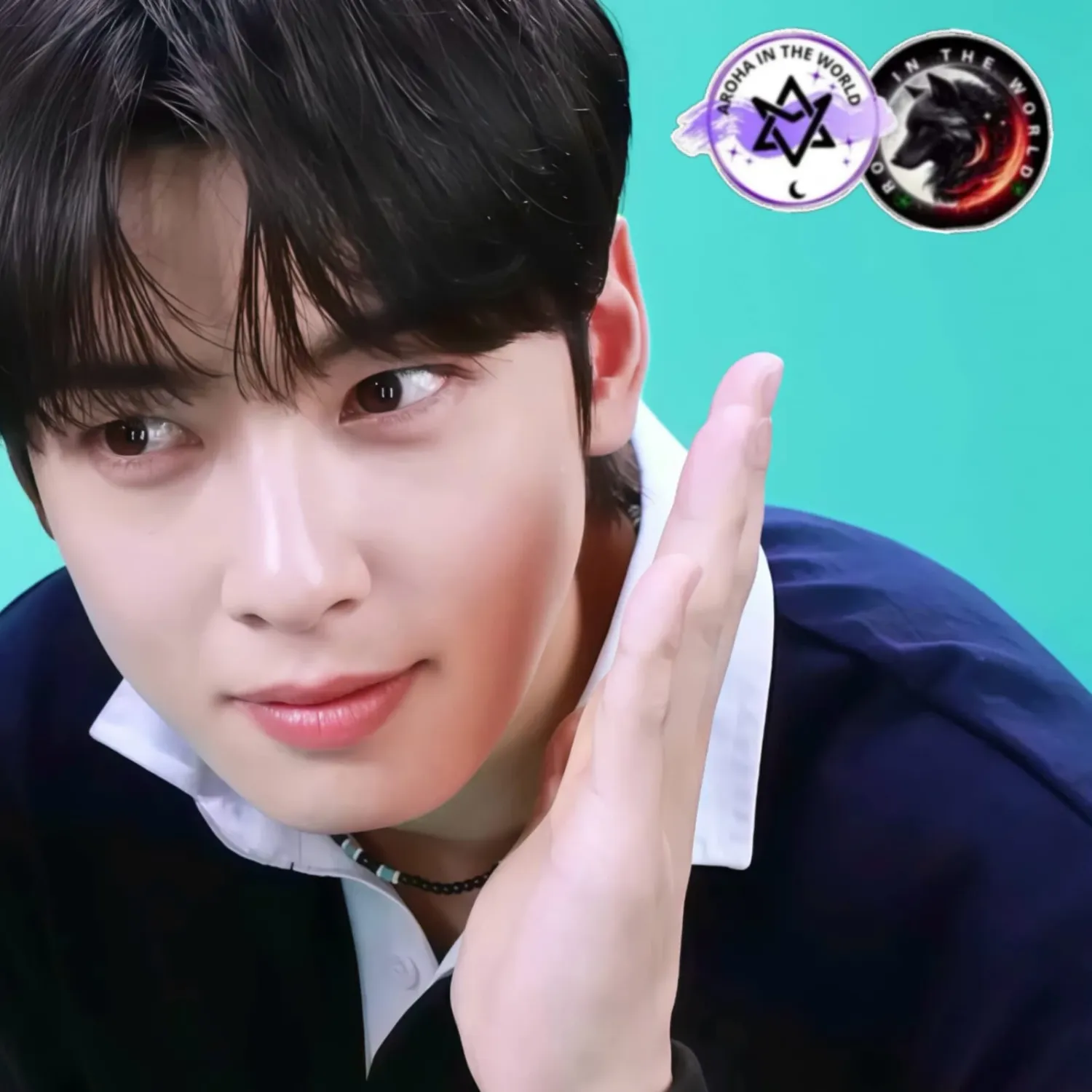 Behind-the-scenes cut of Cha Eunwoo