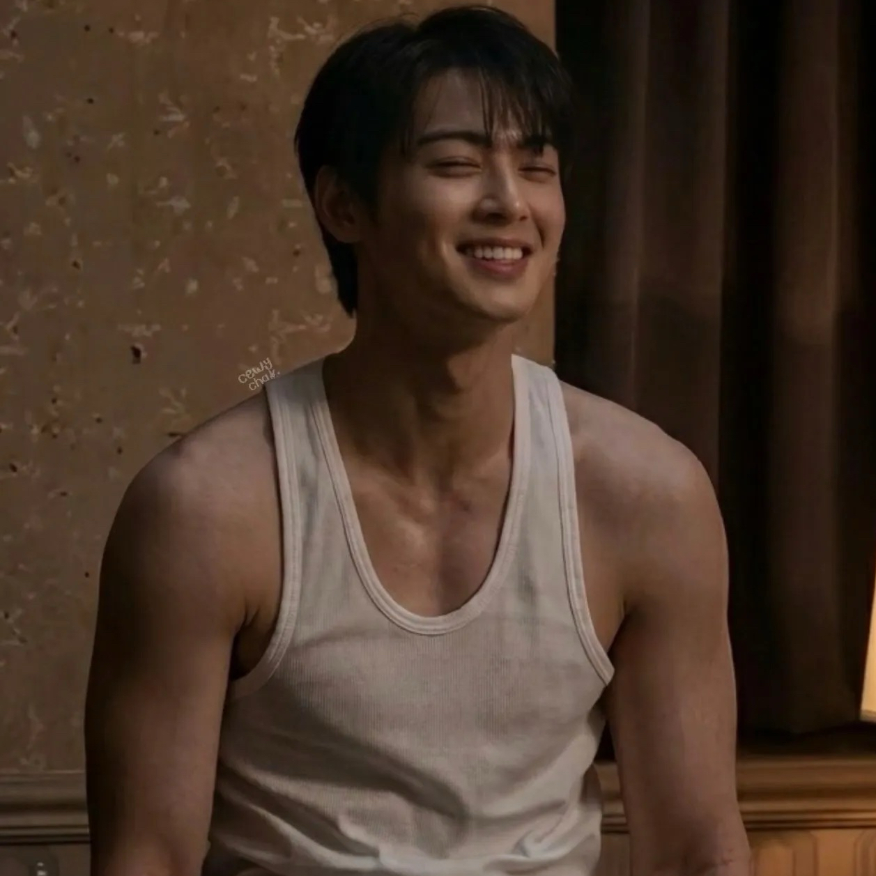 Recent activity shot of Cha Eunwoo