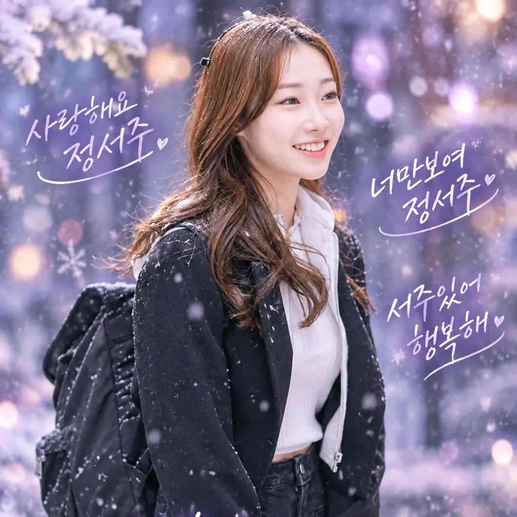Behind-the-scenes cut of Jung Seojoo