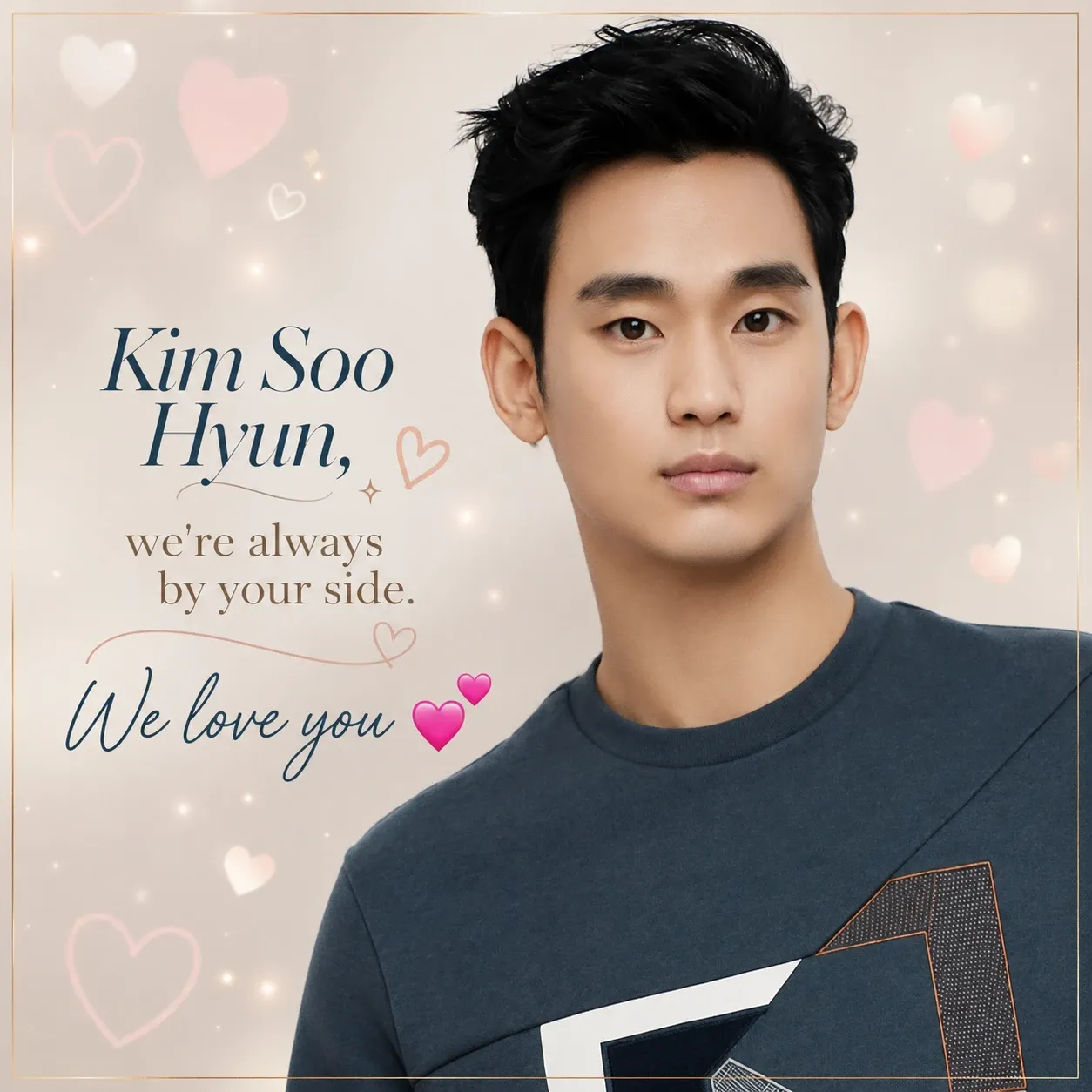 Recent activity shot of Kim Soohyun