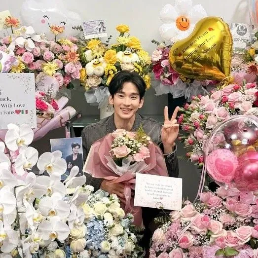 Behind-the-scenes cut of Kim Soohyun