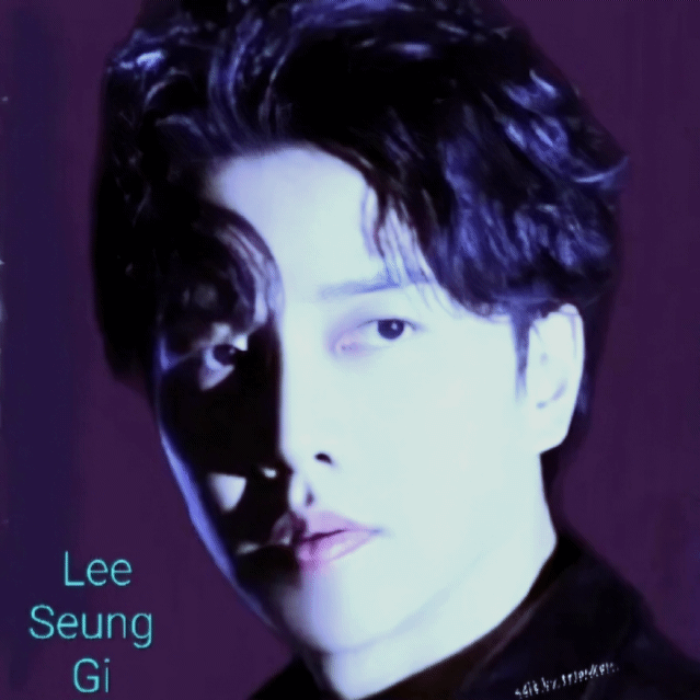 A moment captured by a fan of Lee Seunggi
