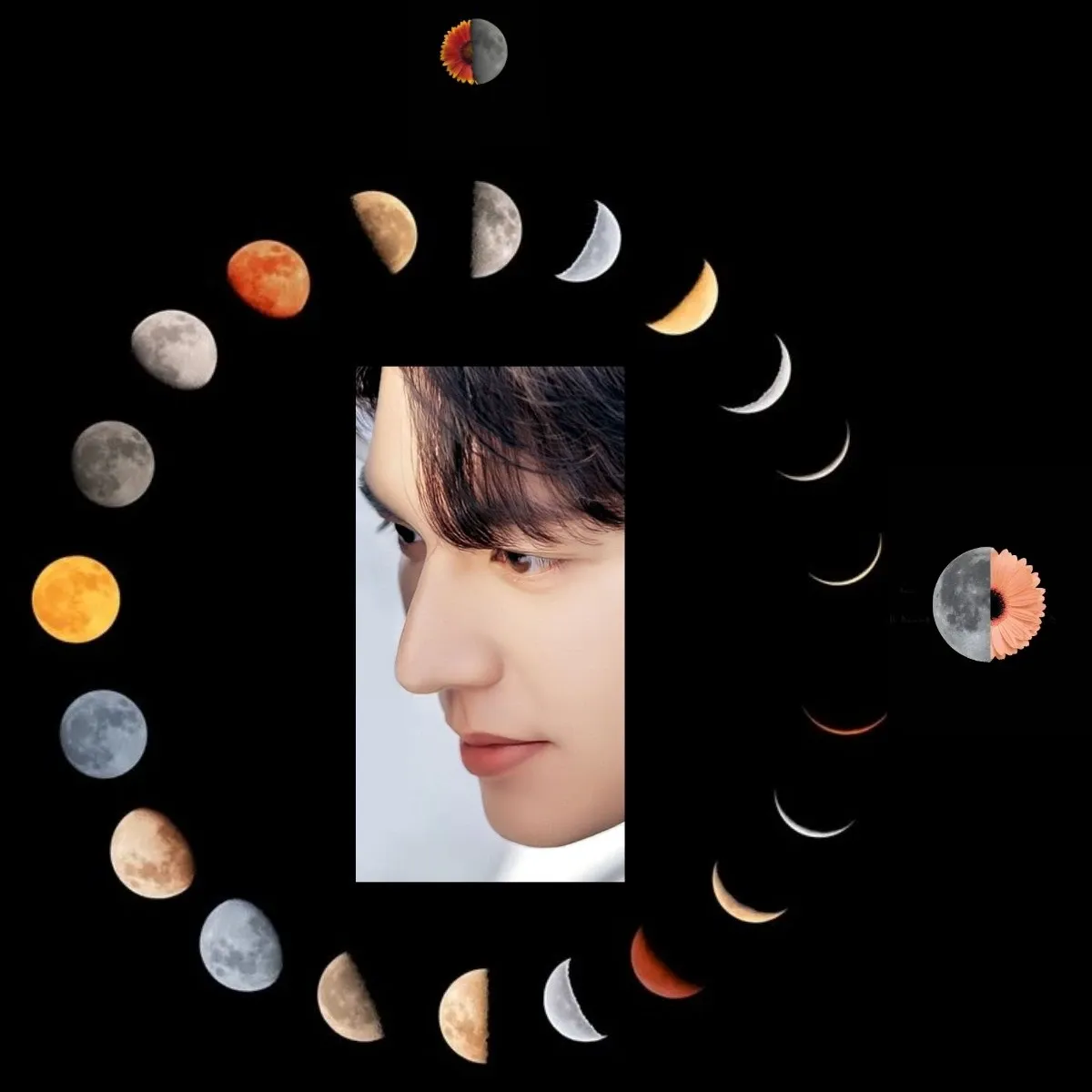 粉丝拍下的李敏镐瞬间