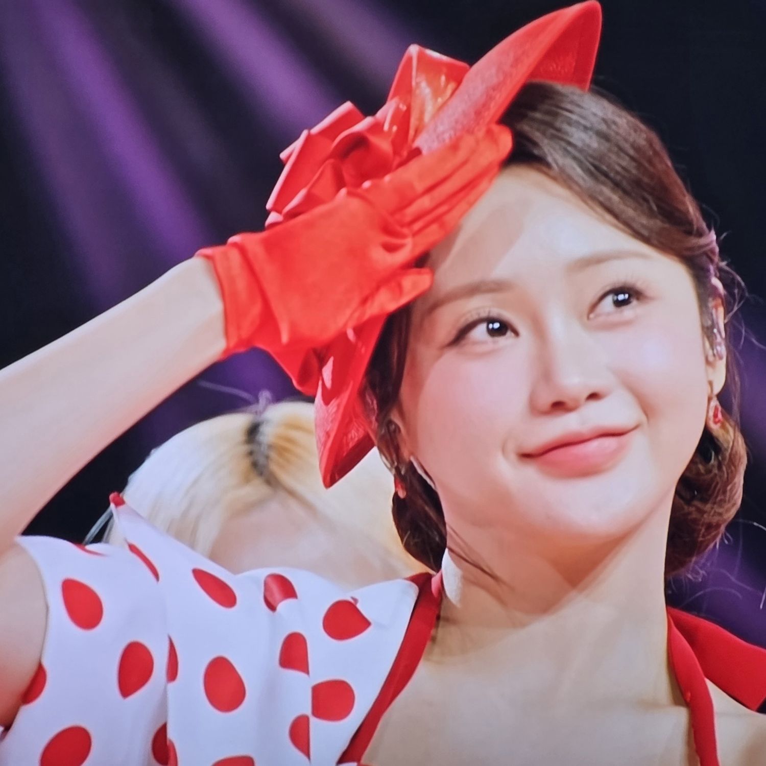 A moment captured by a fan of Hong Jiyoon