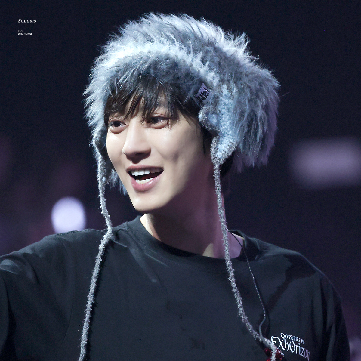 Recent activity shot of Chanyeol