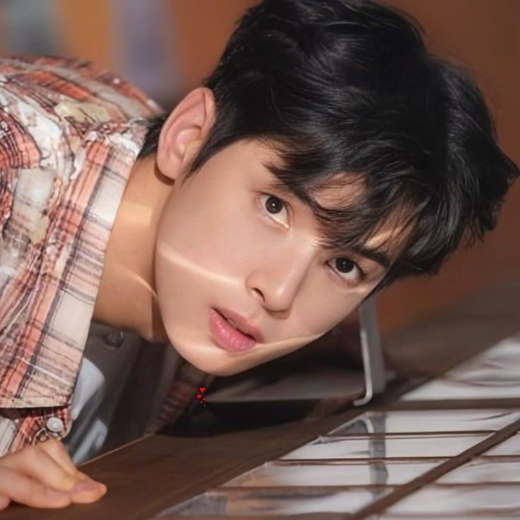 Recent activity shot of Cha Eunwoo