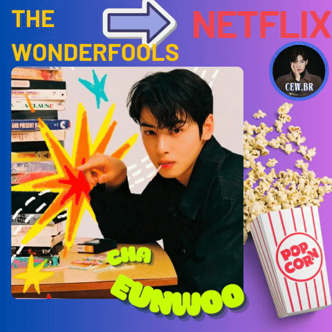 Behind-the-scenes cut of Cha Eunwoo