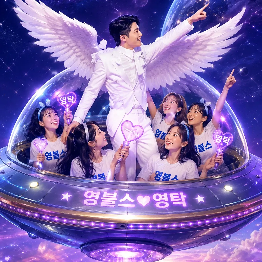 영탁의 비하인드 컷