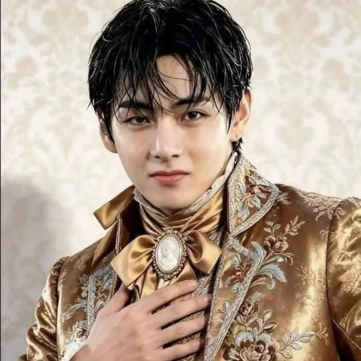 Recent activity shot of Kim Taehyung (V)