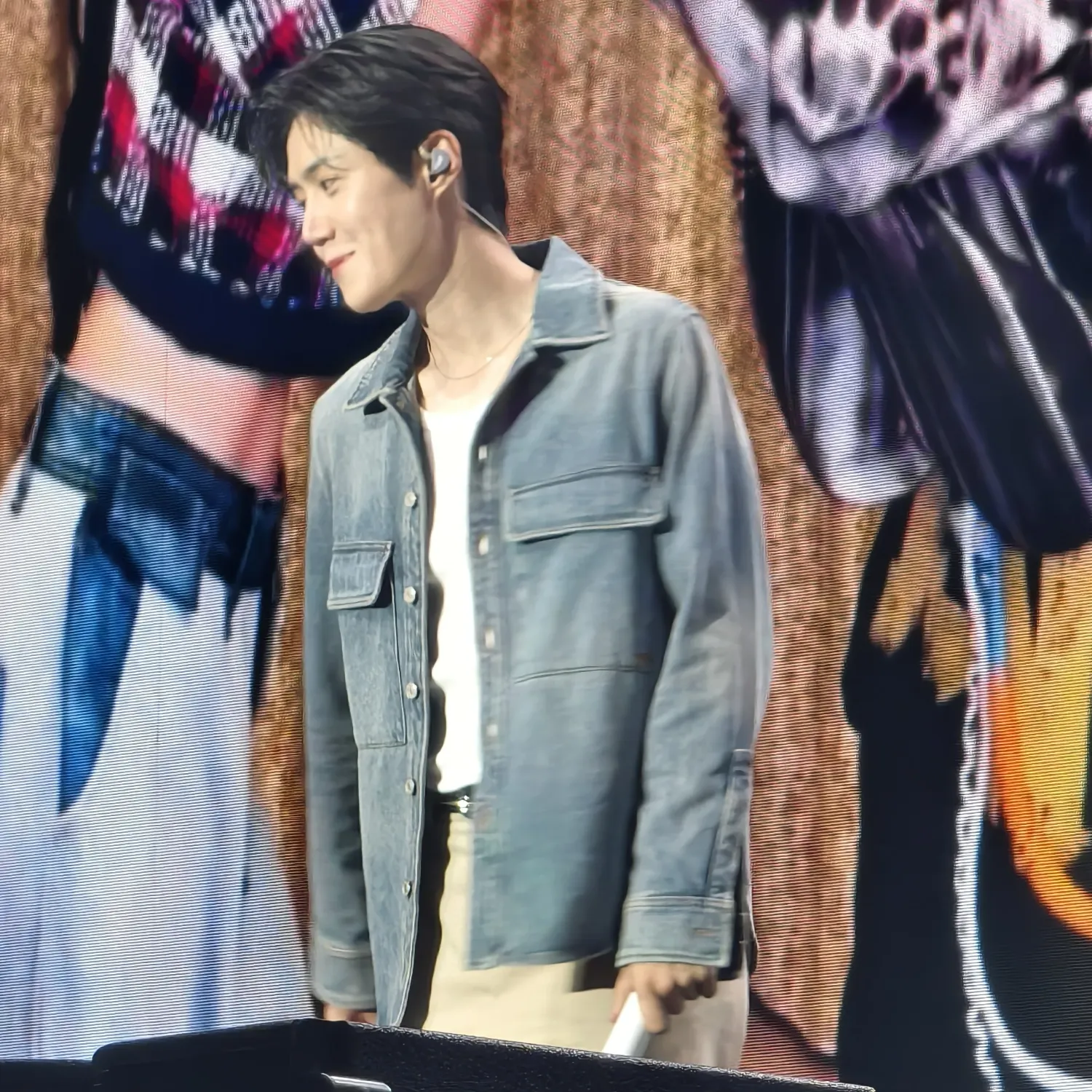 A moment captured by a fan of Kim Seonho