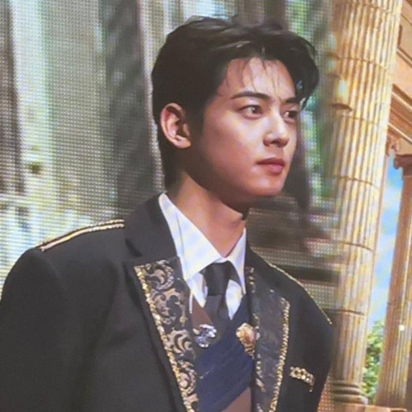 Recent activity shot of Cha Eunwoo