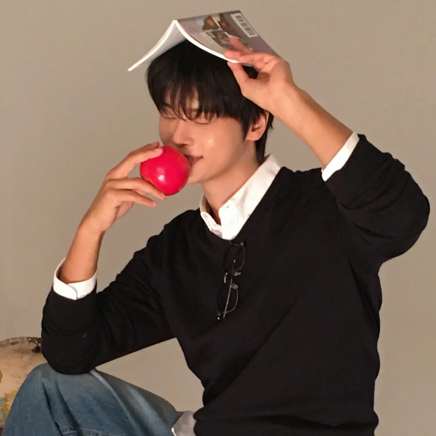 Behind-the-scenes cut of Cha Hakyeon (N)