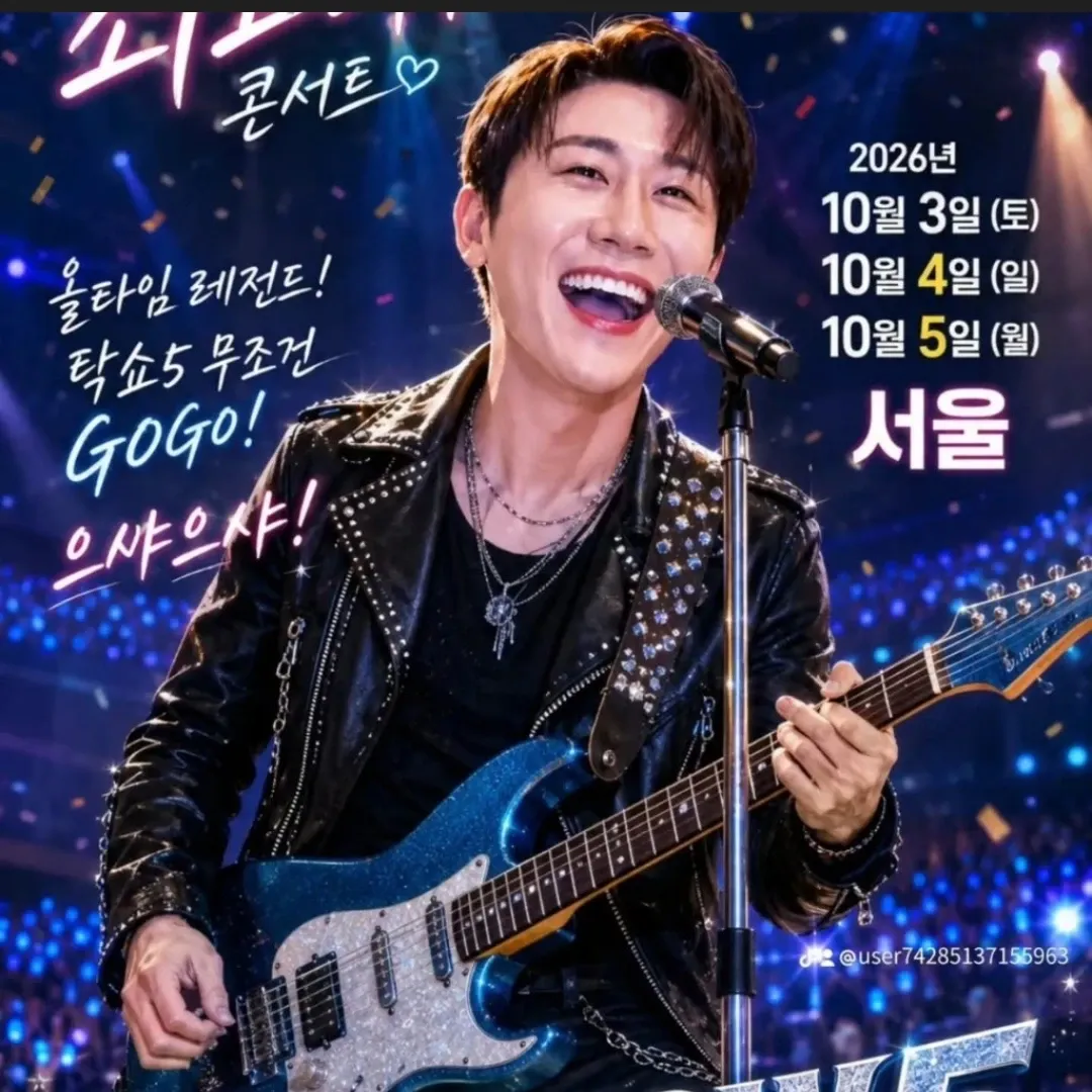 영탁 팬이 찍은 순간