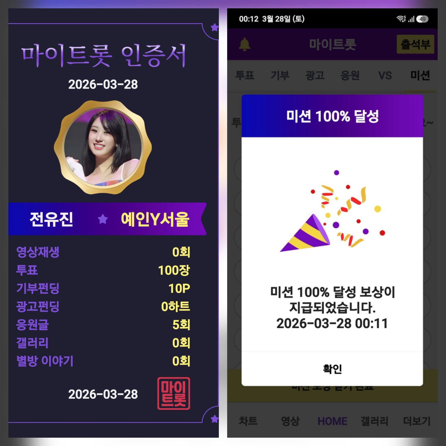 全裕珍的近期活动照