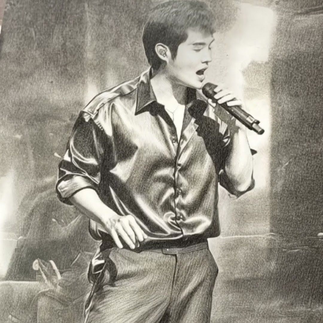 Behind-the-scenes cut of Son Taejin