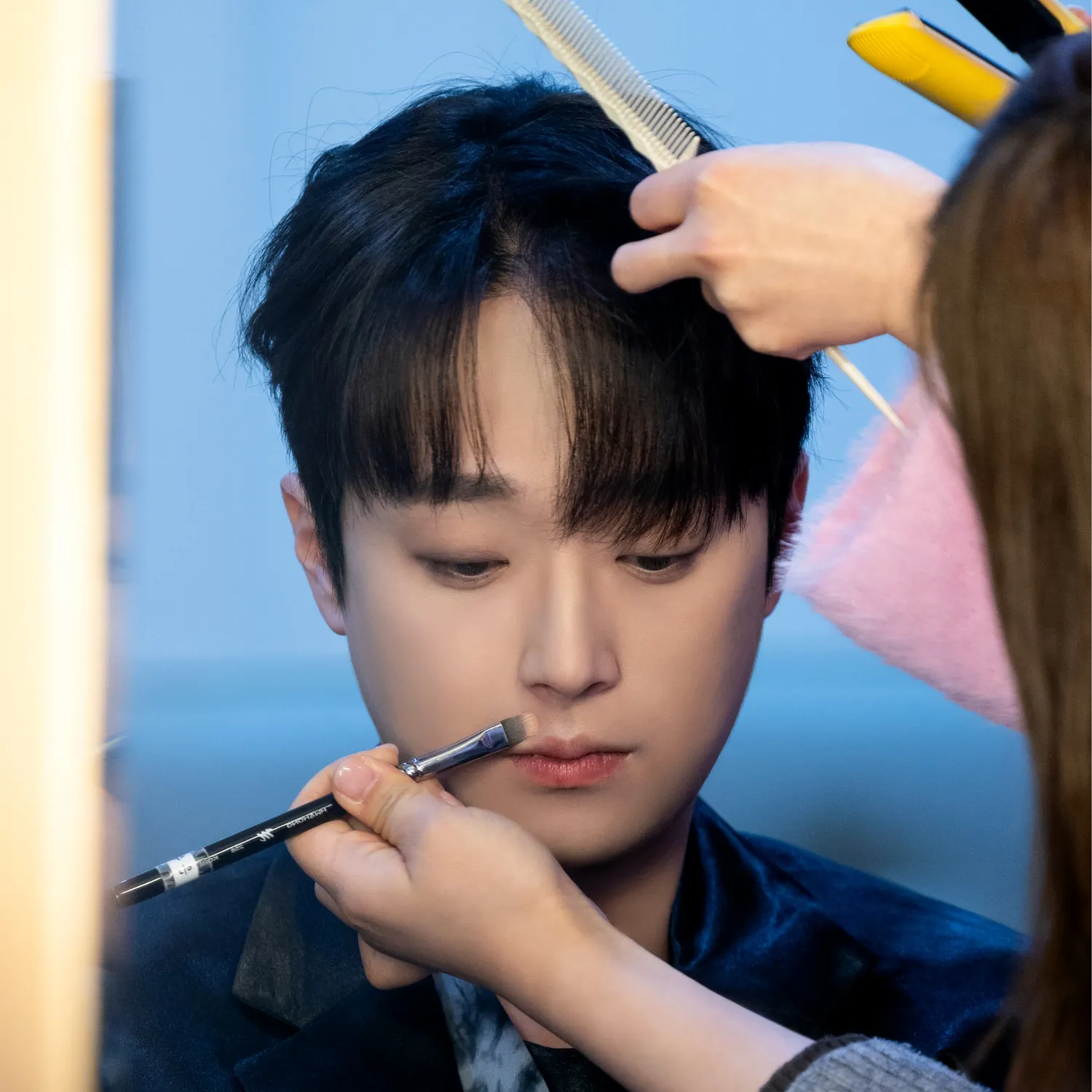 A moment captured by a fan of Lee Chanwon