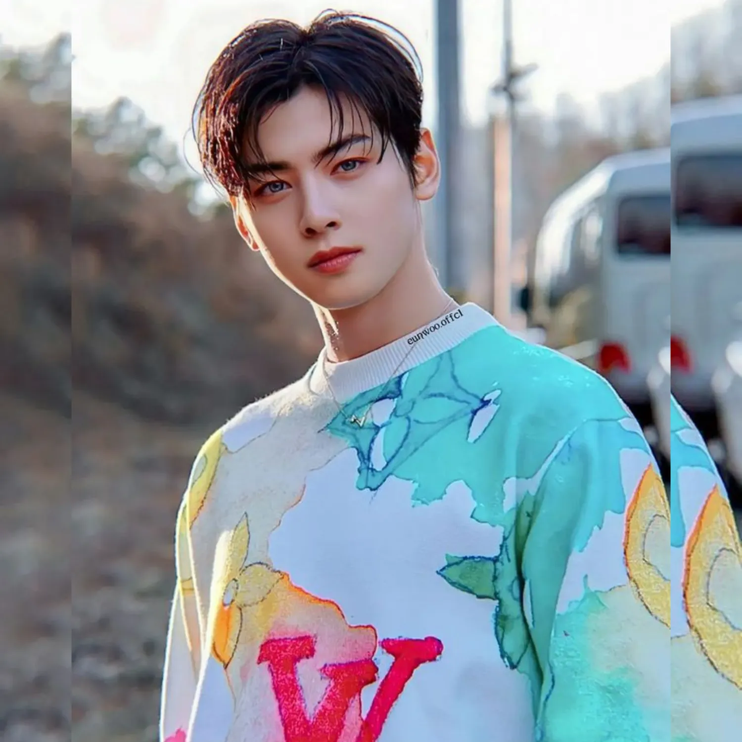 Recent activity shot of Cha Eunwoo