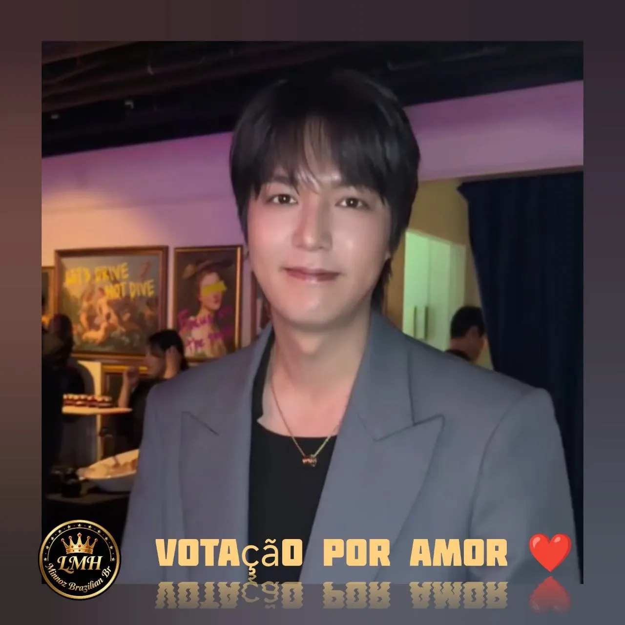 Behind-the-scenes cut of Lee Minho