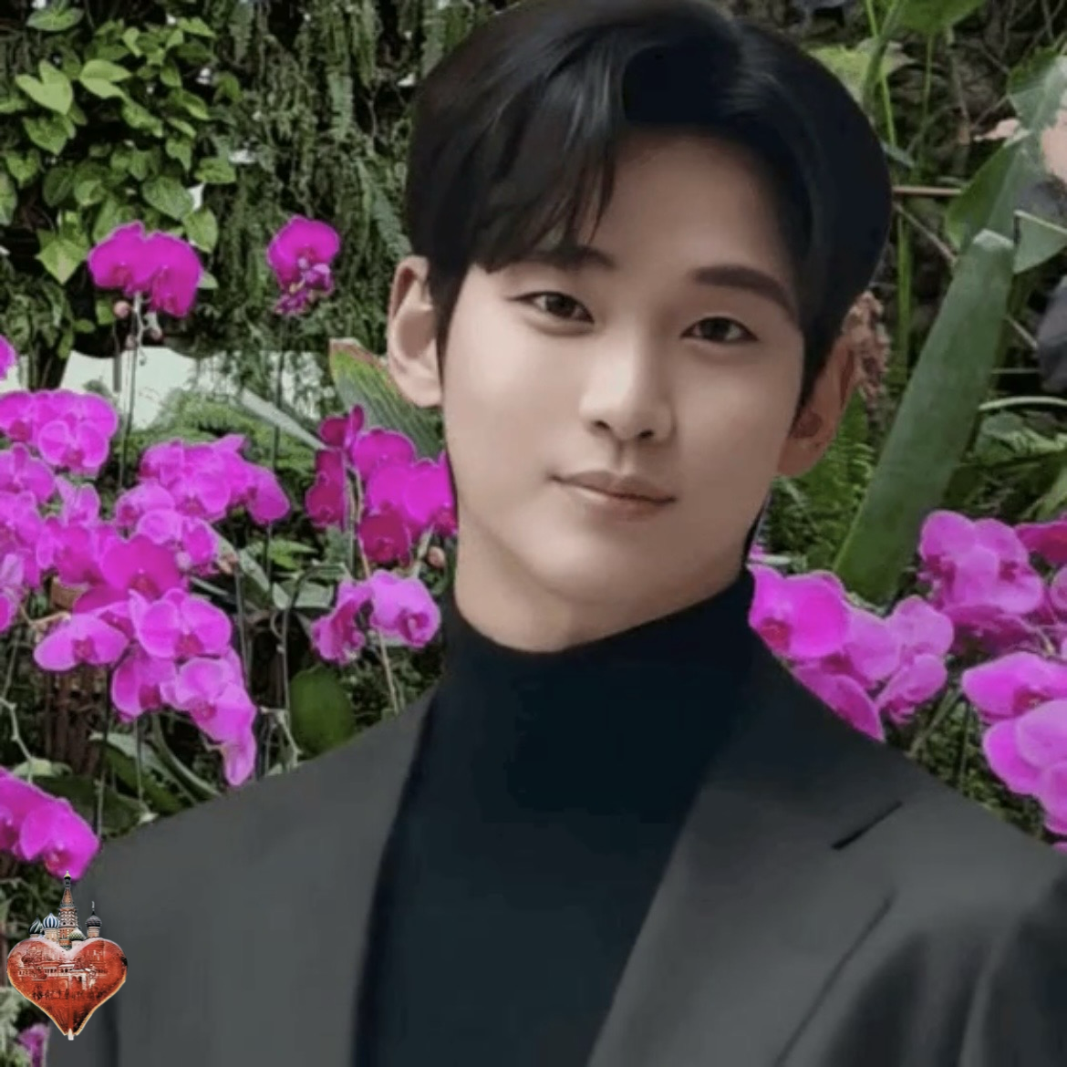 粉丝拍下的金秀贤瞬间