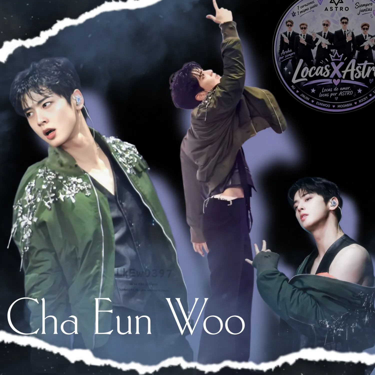 Behind-the-scenes cut of Cha Eunwoo