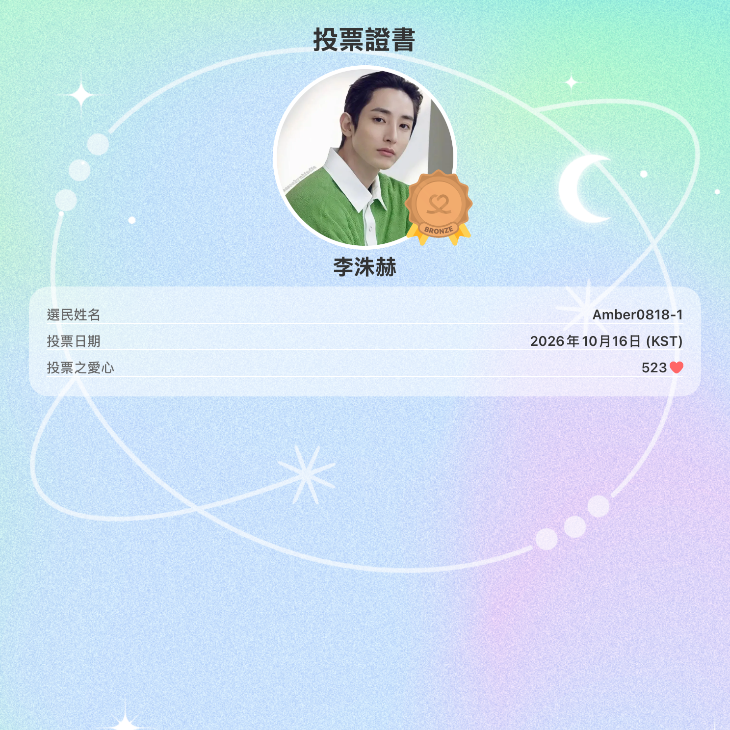 Latest photo of Lee Soohyuk