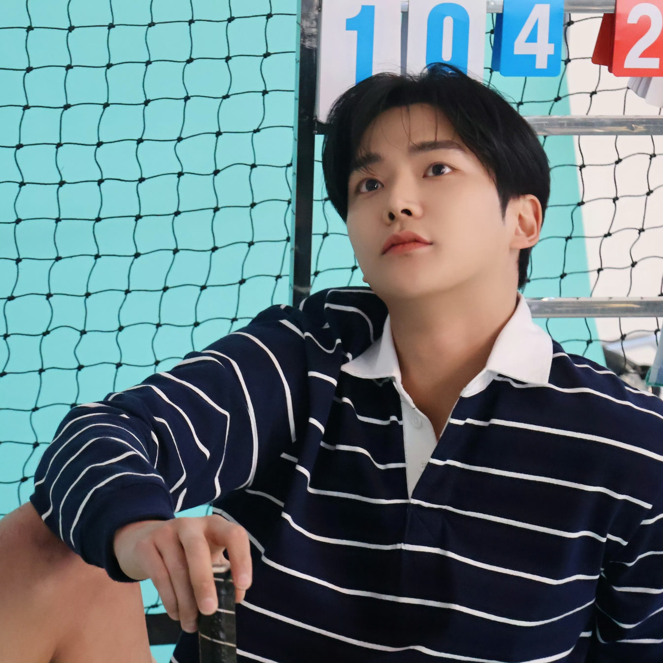 Behind-the-scenes cut of Rowoon