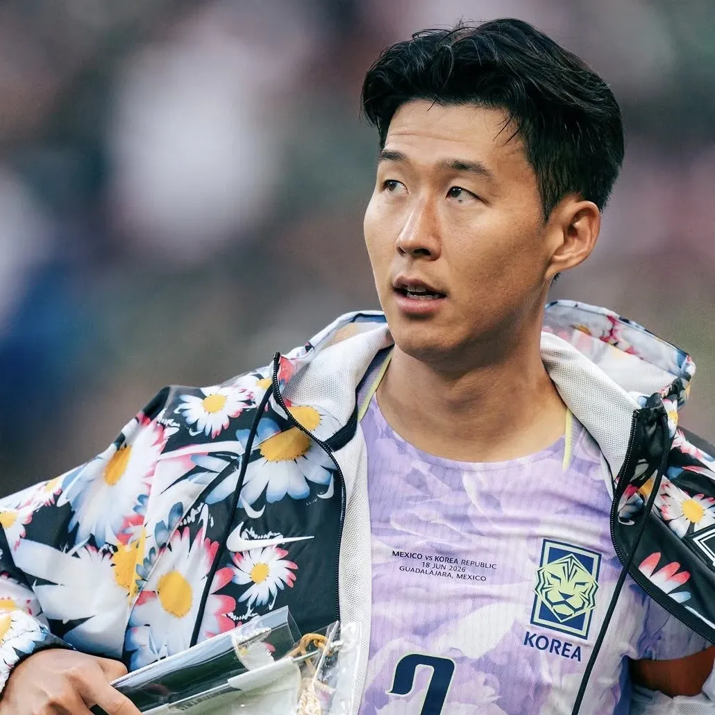 A moment captured by a fan of Son Heungmin