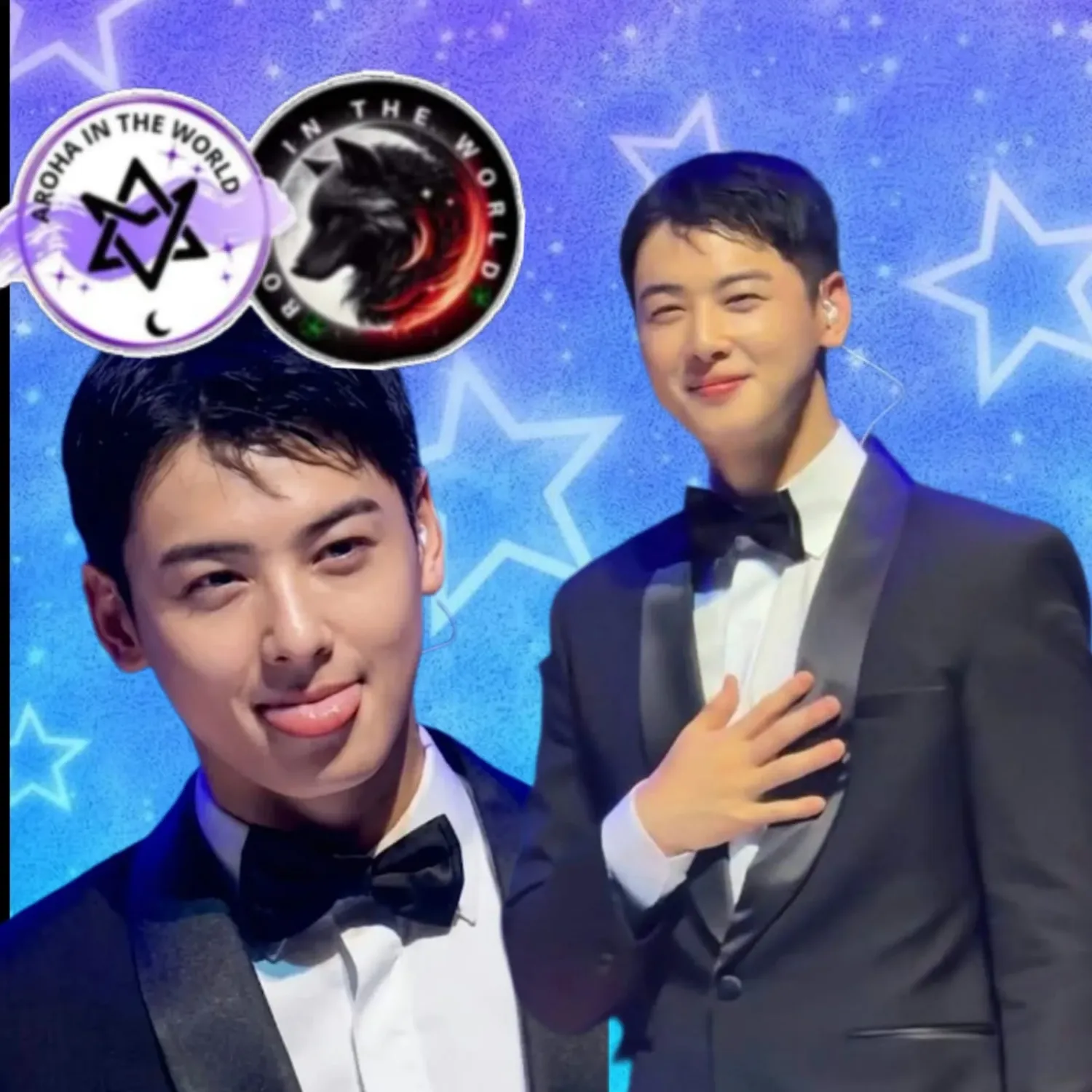 Recent activity shot of Cha Eunwoo
