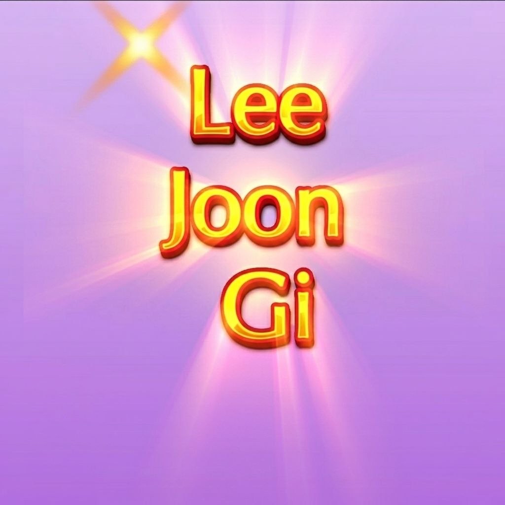 Behind-the-scenes cut of Lee Joongi