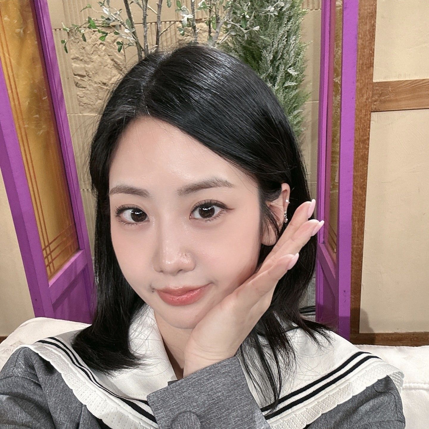 カン・ヘヨンのビハインドカット