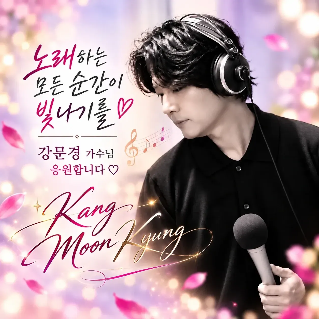 Behind-the-scenes cut of Kang Moonkyung