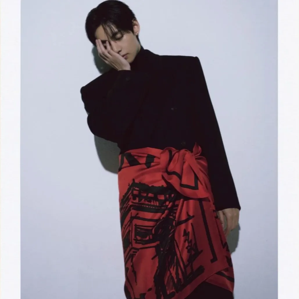 Recent activity shot of Kim Taehyung (V)