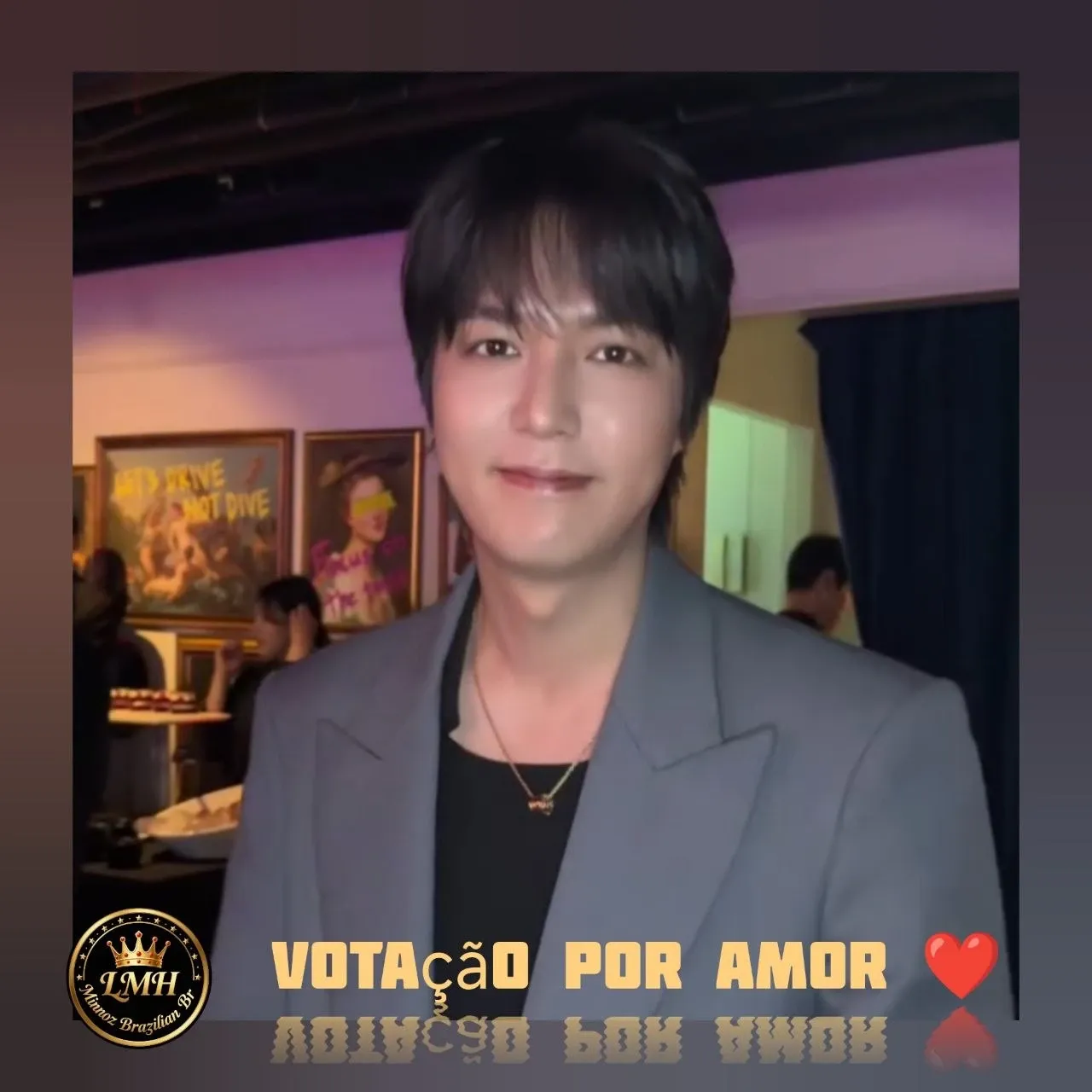 Behind-the-scenes cut of Lee Minho