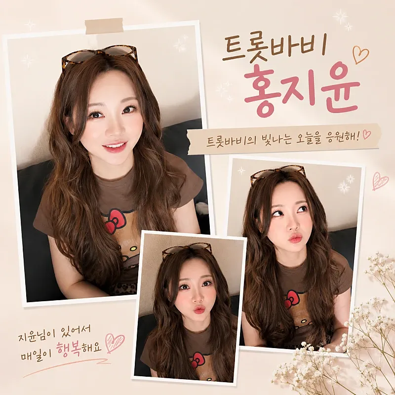 홍지윤의 비하인드 컷