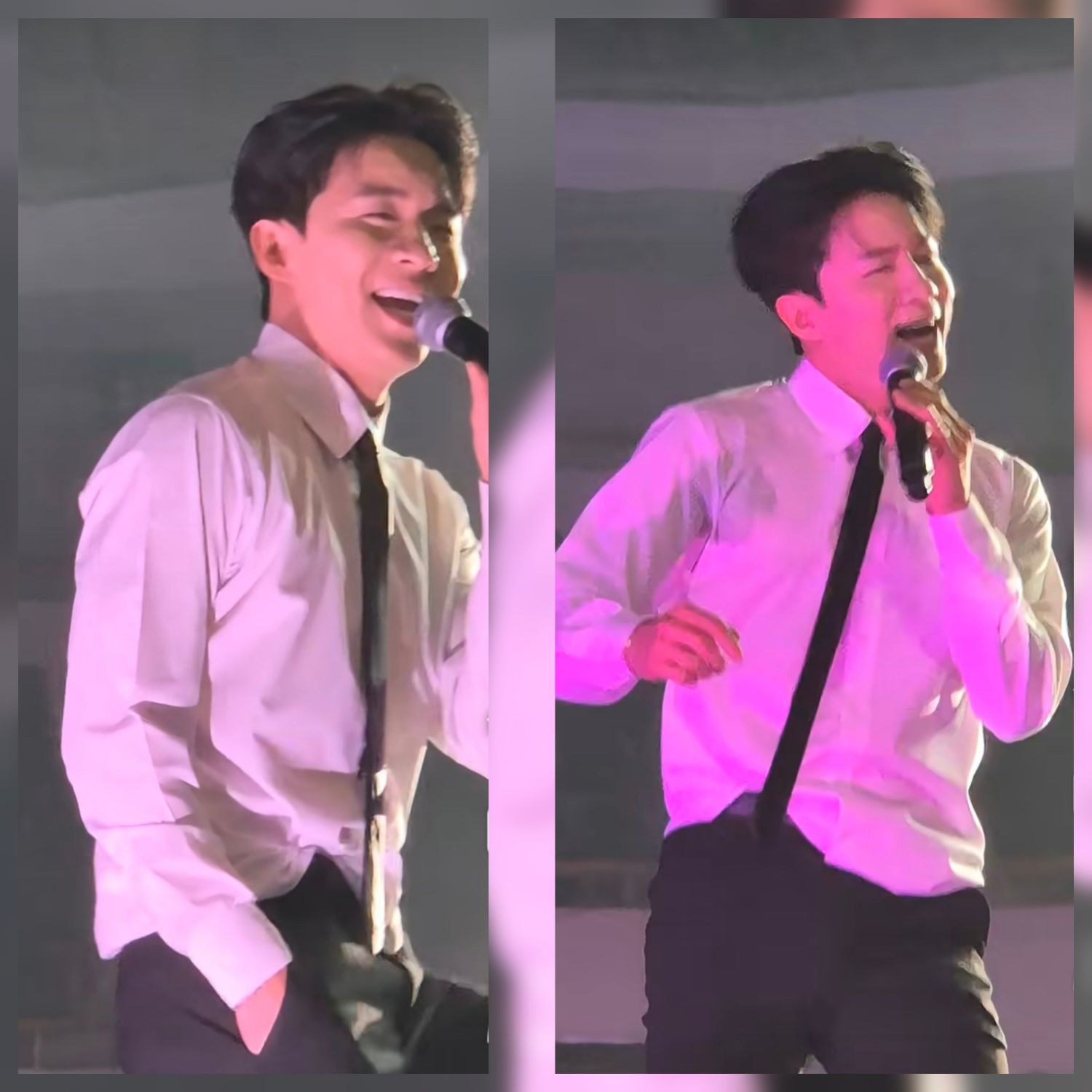 A moment captured by a fan of Na Taejoo