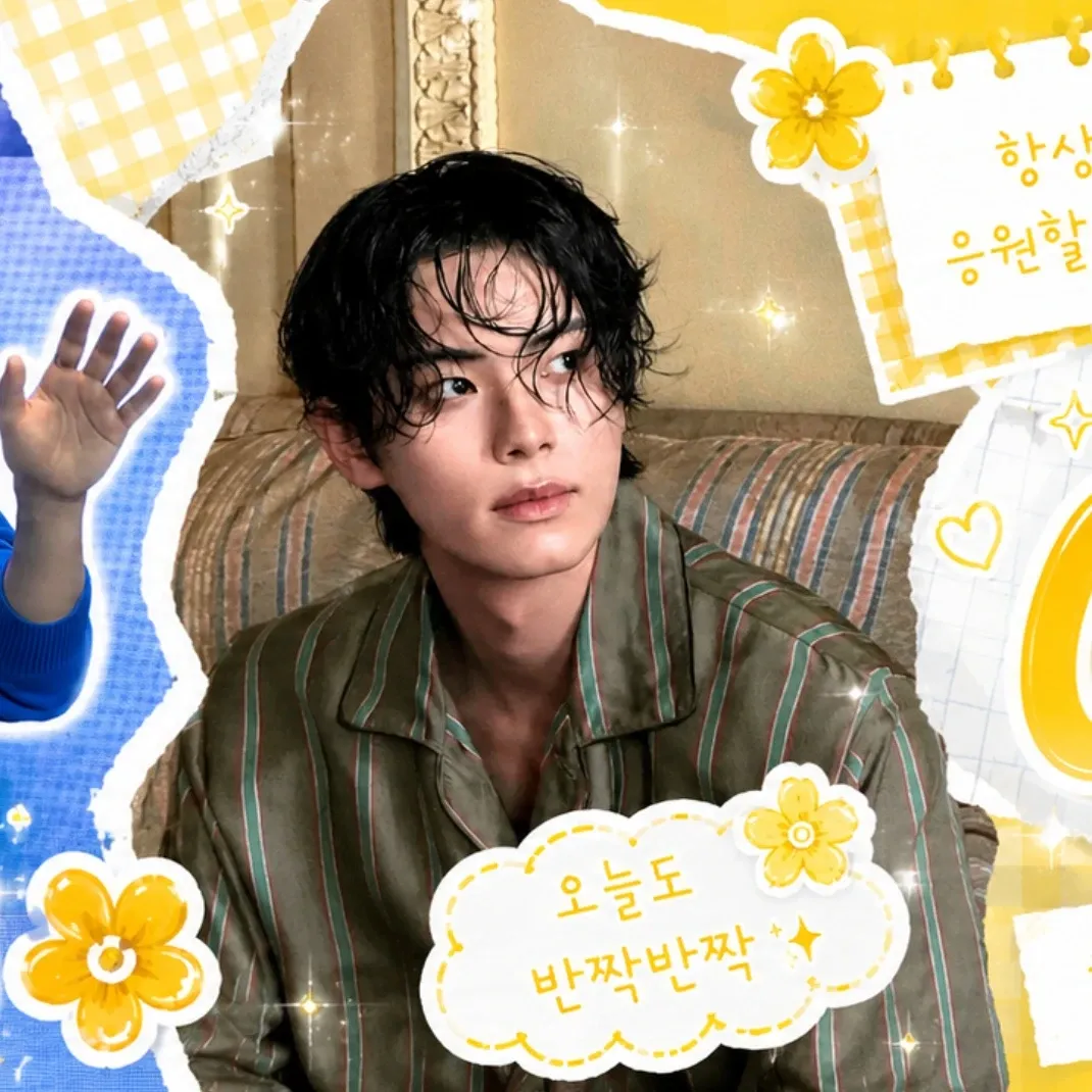 Behind-the-scenes cut of Lee Chaemin