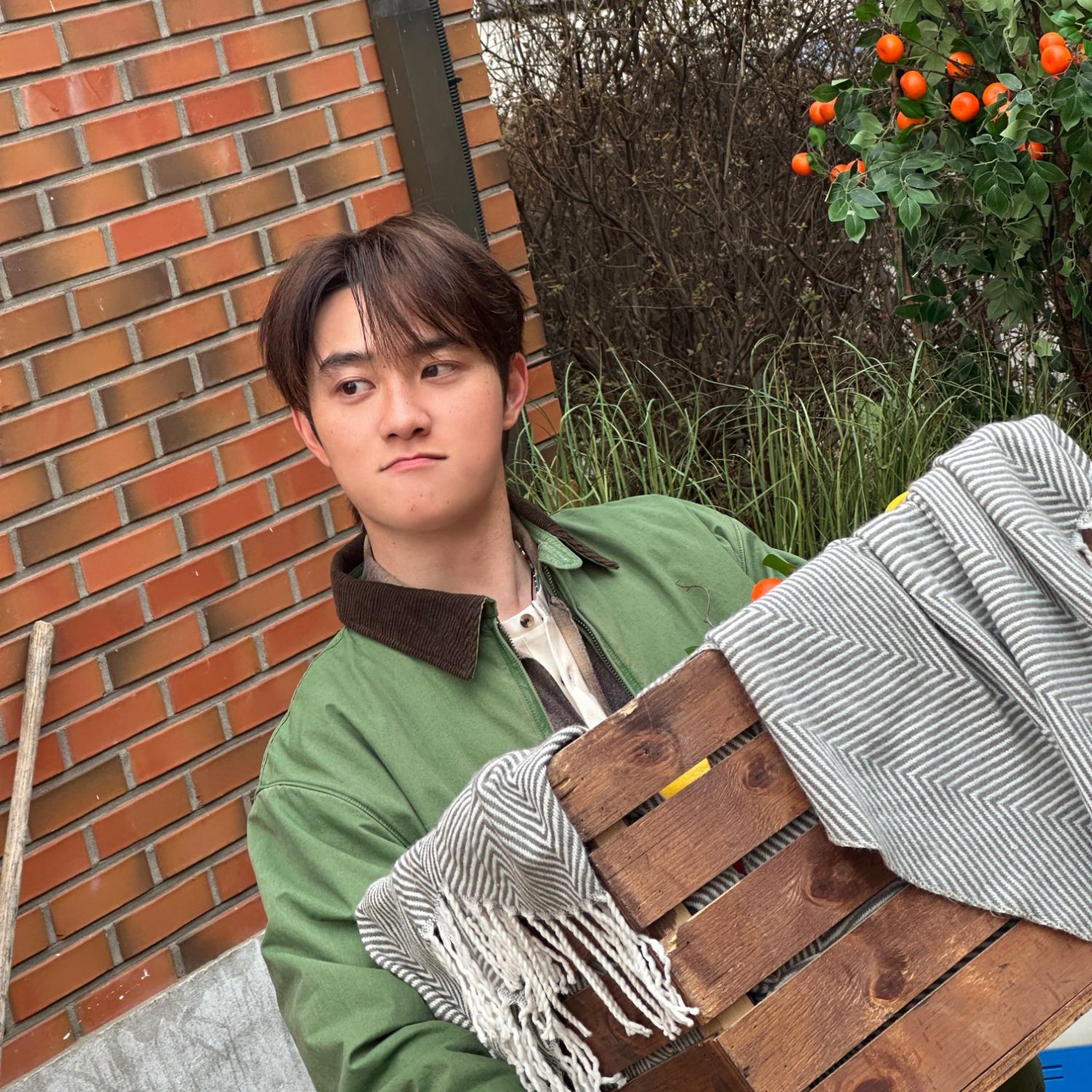 도경수 (디오)의 비하인드 컷