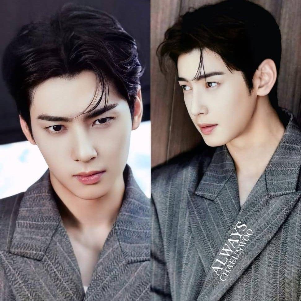 Behind-the-scenes cut of Cha Eunwoo