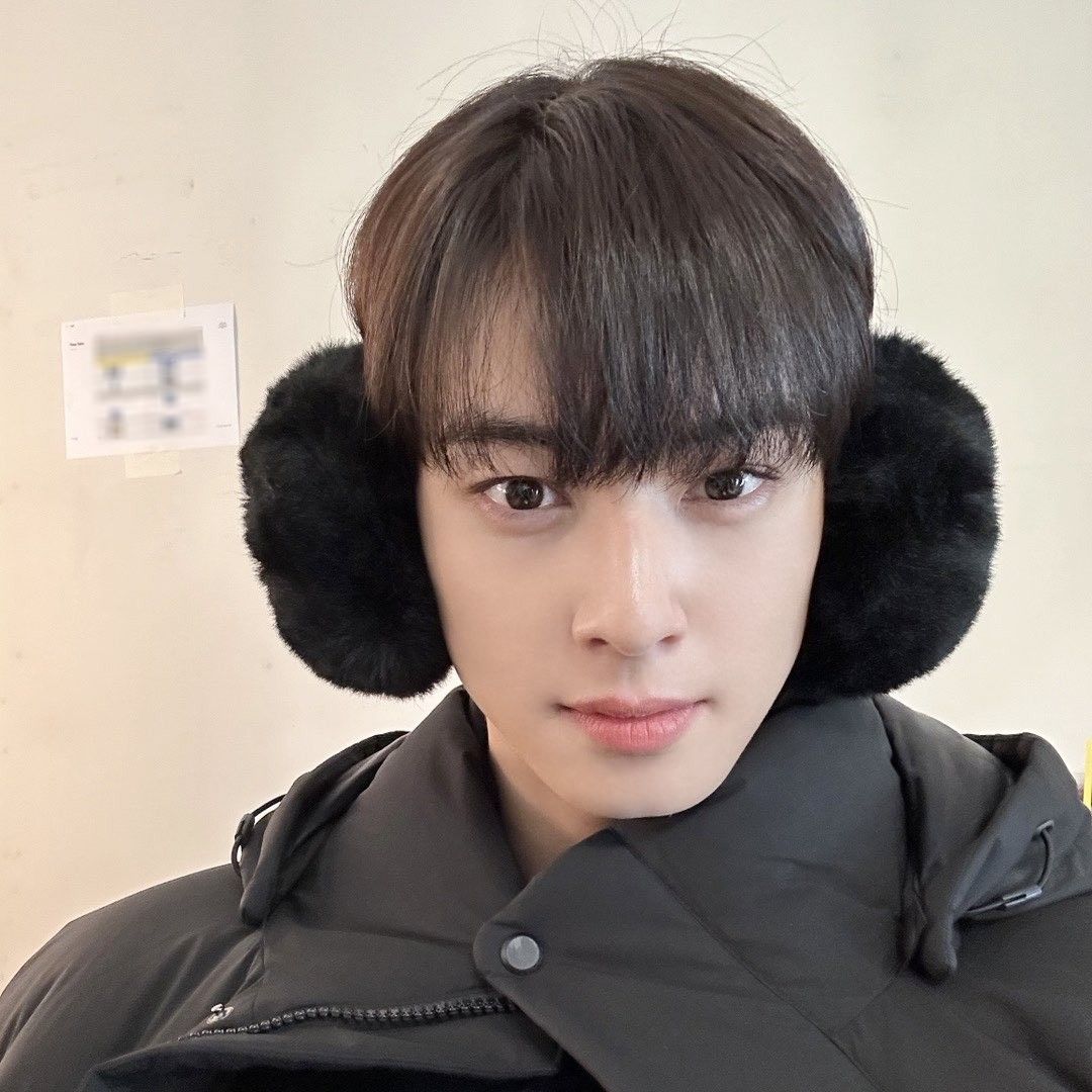 A moment captured by a fan of Cha Eunwoo