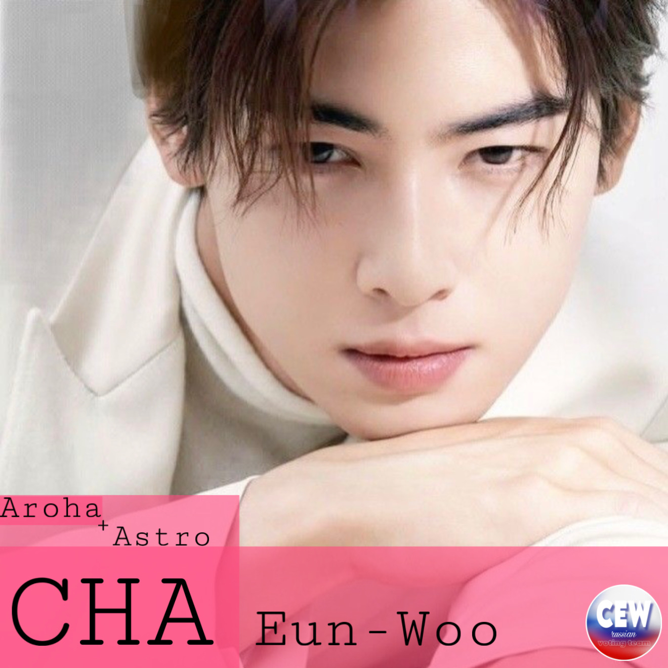 Recent activity shot of Cha Eunwoo