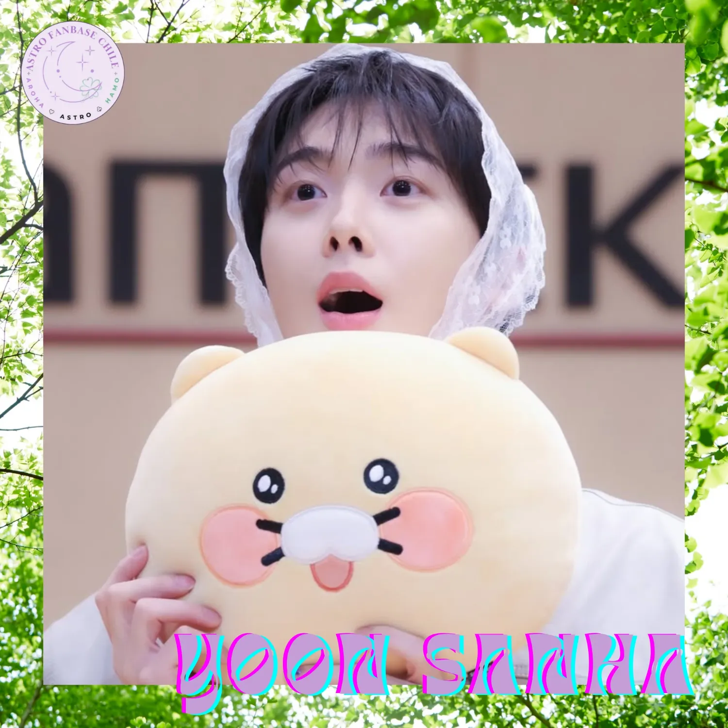 Behind-the-scenes cut of Yoon Sanha
