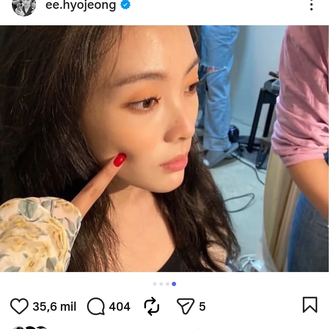 김고은의 비하인드 컷